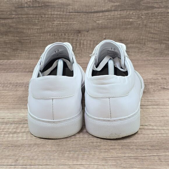 Beckett Simonon Garcia Men's Size 13 White Leather Sneakers (MSRP $179) - Picture 5 of 10